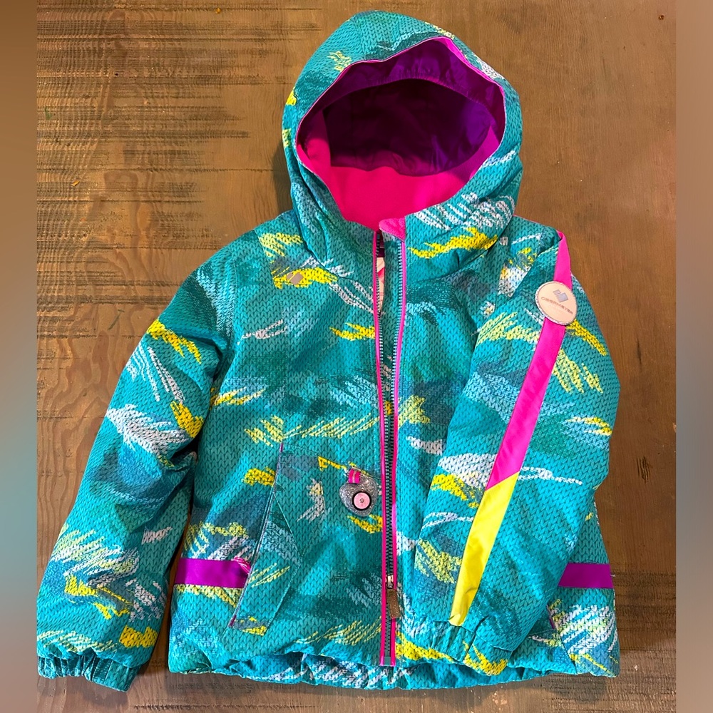 Girls Small/Medium Obermeyer ski jacket